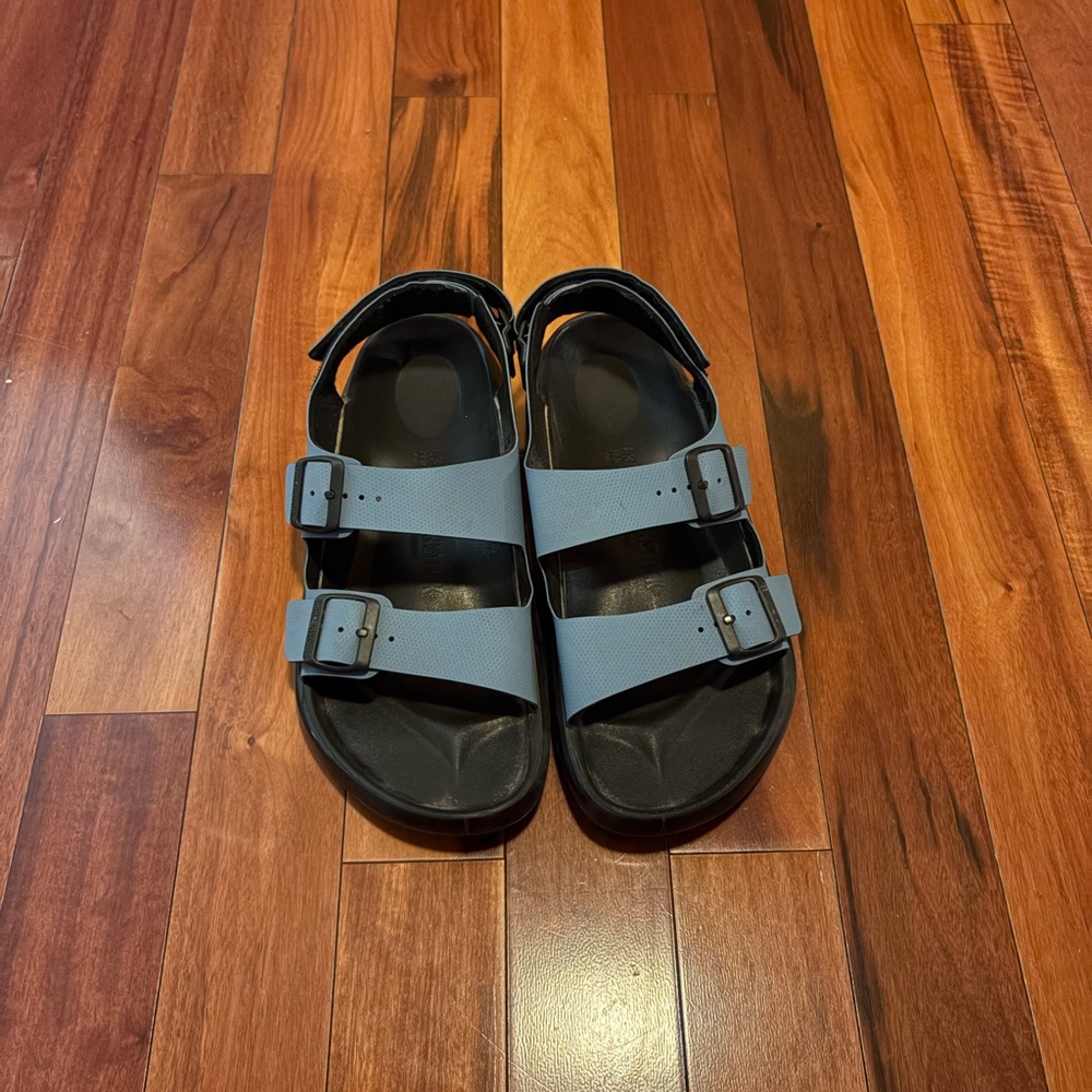 Birkenstock Men's Sandals in Blue and Black